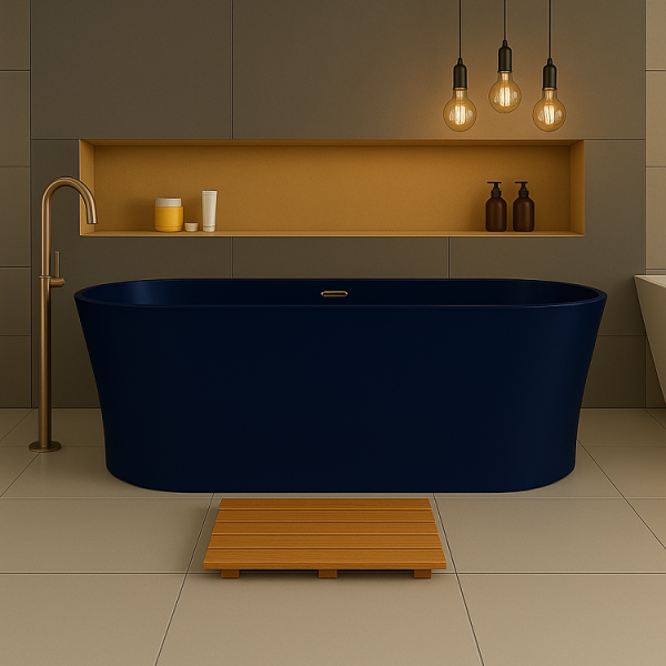 185 x 88 BAĞIMSIZ KÜVET SAFİR MAVİ