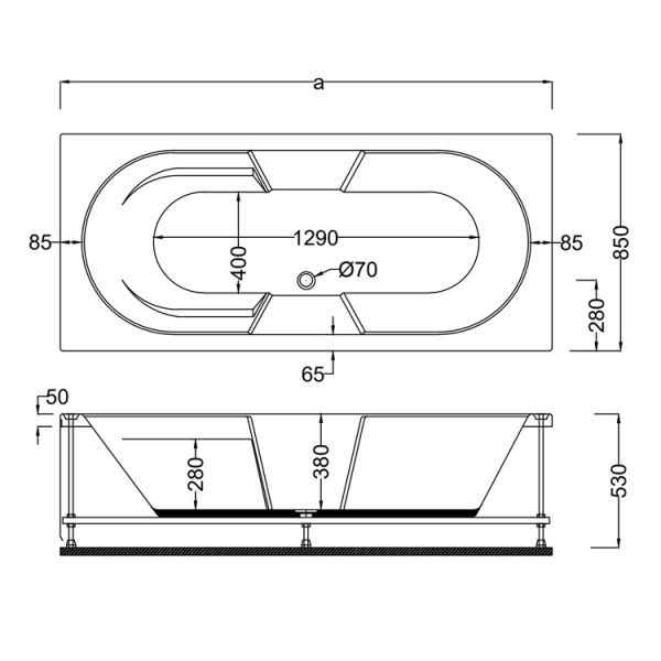 195 X 85 DÜZ KÜVET LÜX KABOİ