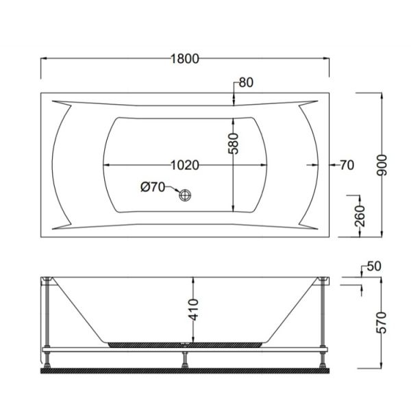 180 X 90 DÜZ KÜVET LÜX SENNA