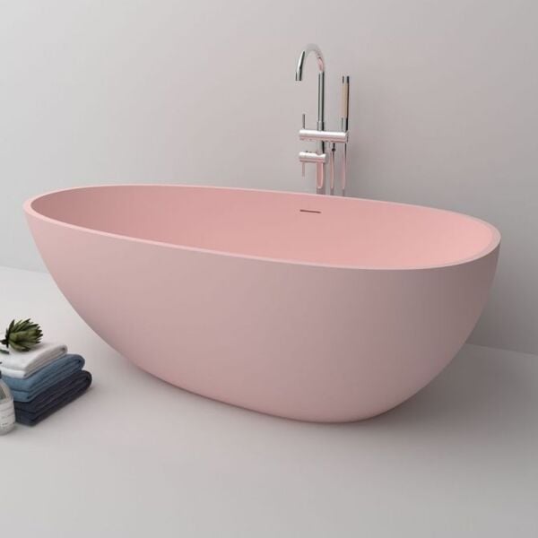 168 x 86 BAĞIMSIZ KÜVET PEMBE