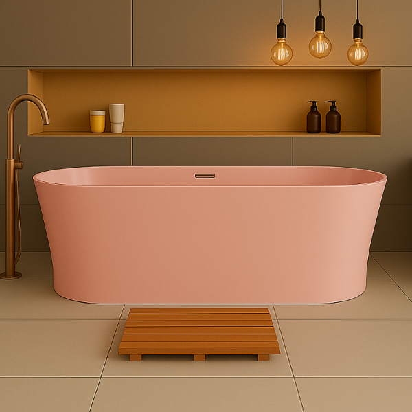 185 x 88 BAĞIMSIZ KÜVET PEMBE