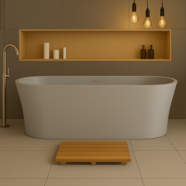 185 x 88 BAĞIMSIZ KÜVET GRİ