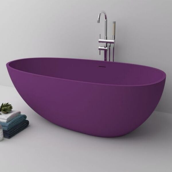 168 x 86 BAĞIMSIZ KÜVET LİLA