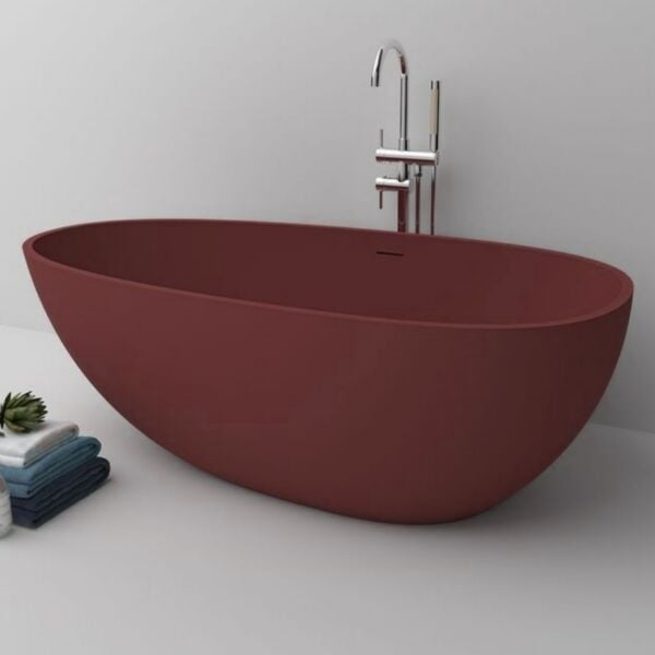 168 x 86 BAĞIMSIZ KÜVET BORDO