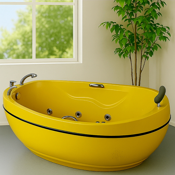 190 x 92 BAĞIMSIZ JAKUZİ SARI