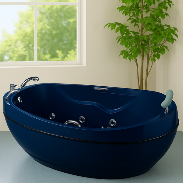 190 x 92 BAĞIMSIZ JAKUZİ SAFİR MAVİ