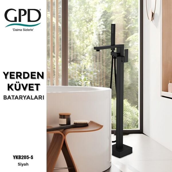 BAĞIMSIZ KÜVET BATARYASI SİYAH YKB205