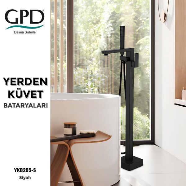 BAĞIMSIZ KÜVET BATARYASI SİYAH YKB205