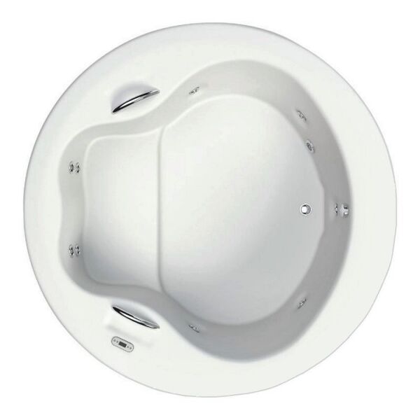 180 CM BAĞIMSIZ JAKUZİ BEYAZ SİYAH