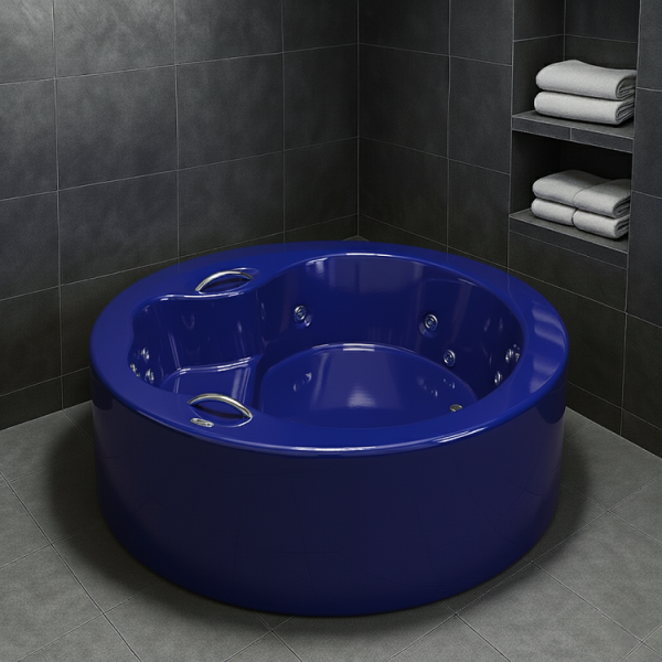 180 CM BAĞIMSIZ JAKUZİ SAFİR MAVİ