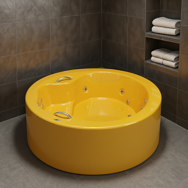 180 CM BAĞIMSIZ JAKUZİ SARI