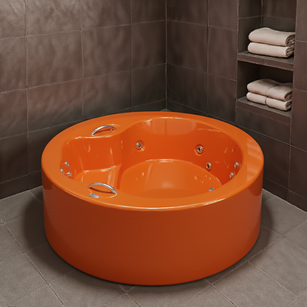 180 CM BAĞIMSIZ JAKUZİ TURUNCU