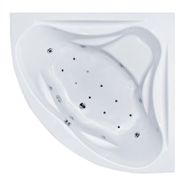 150 x 150 Jakuzi Oval Köşe Tek Kişilik Mystic