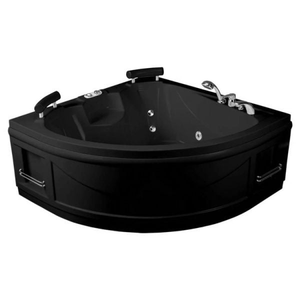 140 X 140 ÇİFT KİŞİLİK JAKUZİ SİYAH