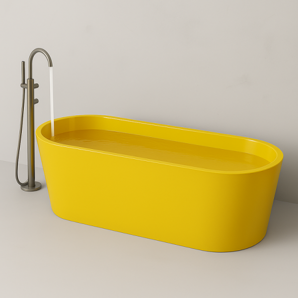 176 x 80 BAĞIMSIZ KÜVET SARI