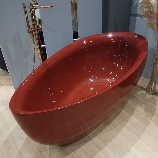 172 x 96 BAĞIMSIZ KÜVET KIRMIZI