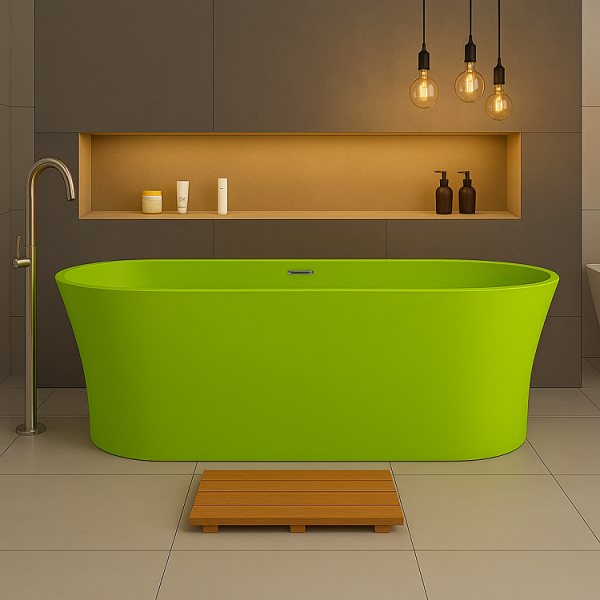 185 x 88 BAĞIMSIZ KÜVET FISTIK YEŞİL