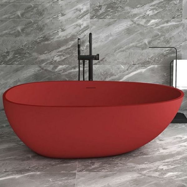 168 x 86 BAĞIMSIZ KÜVET KIRMIZI