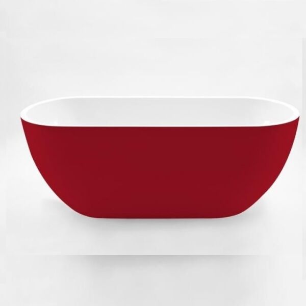 164 x 77 BAĞIMSIZ KÜVET KIRMIZI BEYAZ