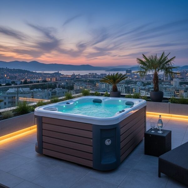 200 x 150 BAHÇE JAKUZİ 3 KİŞİLİK