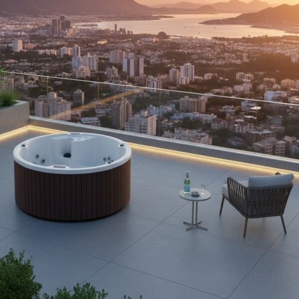 210 x 95h BAHÇE JAKUZİ 5 KİŞİLİK