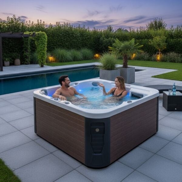 200 x 200 BAHÇE JAKUZİ 4 KİŞİLİK