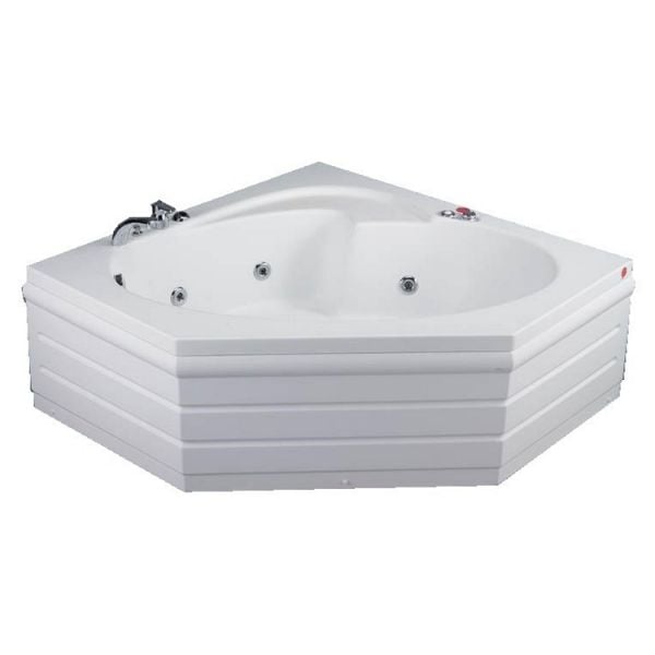 140x140 Jakuzi Oval Köşe Tek Kişilik Aperlai