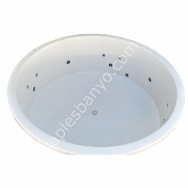 194 CM YUVARLAK JAKUZİ KÜVET