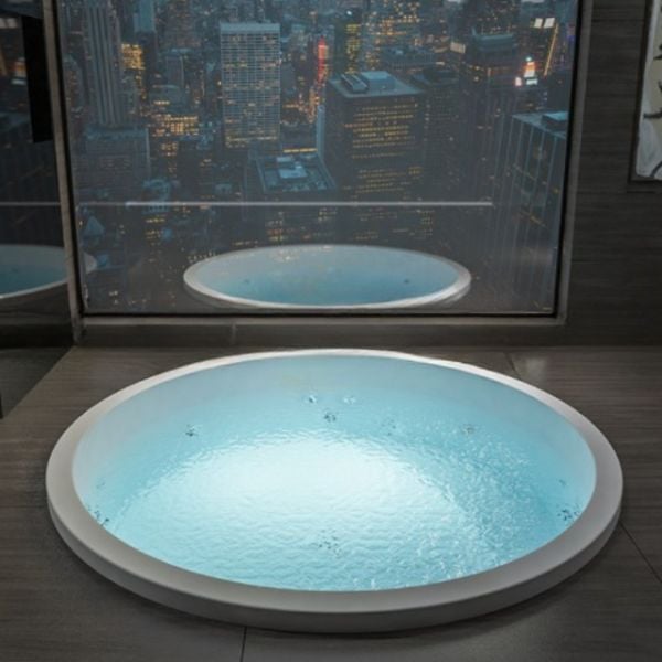 194 CM YUVARLAK JAKUZİ KÜVET