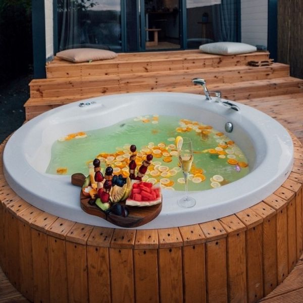 180 CM YUVARLAK JAKUZİ